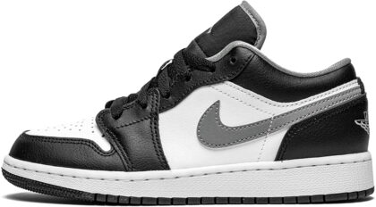 Men's Jordan 1 Low Black/Particle Grey-White (553558 040)