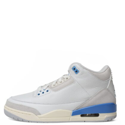 Men's Jordan 3 Retro "Lucky Shorts" Smmt Wht/Hydrogen Blue (CT8532 101)