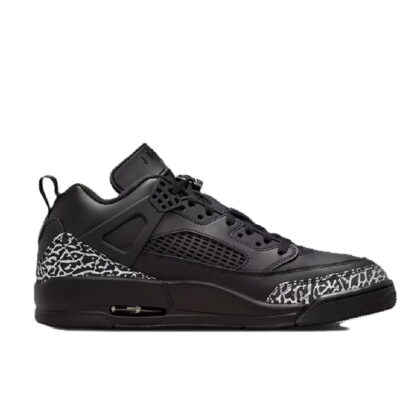 Men's Jordan Spizike Low Black/Metallic Silver-Black (IV2417 010)