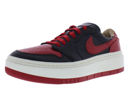 Nike Air Jordan 1 Elevate Low SE Womens Shoes Size 12, Color: Black/Gym Red/Sail