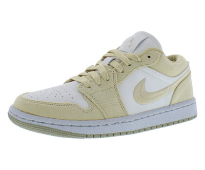 Nike Air Jordan 1 Low SE Womens Shoes Size 9.5, Color: Team Gold/Sail