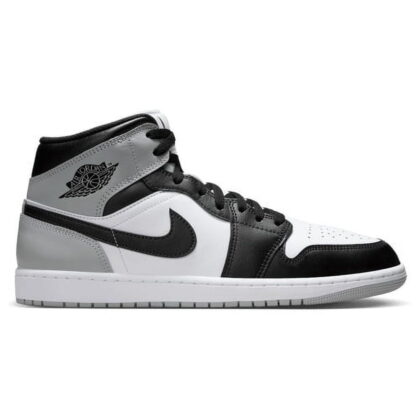 Nike Air Jordan 1 Mid White / Black - Light Smoke Grey DQ8426-101 Men's
