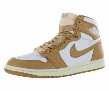 Nike Air Jordan 1 Retro High OG Womens Shoes Size 11, Color: Praline/White/Sail