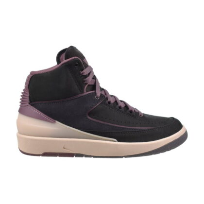 Nike Air Jordan 2 Retro Womens Shoes Size 7, Color: Off Noir/Sky J Mauve/Guava Ice