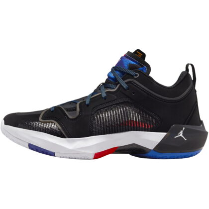 Nike Air Jordan XXXVII Low Unisex Shoes Size 12, Color: Black/White/University Red