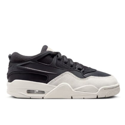 Nike Jordan 4RM Big Kids Shoes, Black/Dark Grey/Light Bone