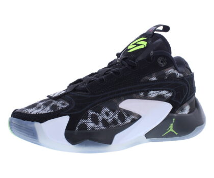 Nike Jordan Luka 2 GS Boys Shoes Size 5.5, Color: Black/Volt/White
