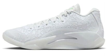 Nike Jordan Men's Zion 3 Shoes, White/Vapor Green-Off White