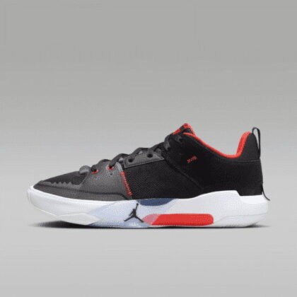 Nike Jordan One Take 5 Unisex Shoes Size 11.5, Color: Black/Habanero Red/White