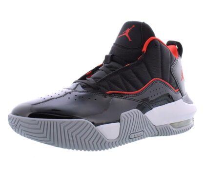 Nike Jordan Stay Loyal Mens Shoes Size 10, Color: Black/Chile Red/White