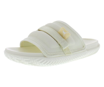 Nike Jordan Super Play Slide Mens Shoes Size 13, Color: Coconut Milk/Sesame