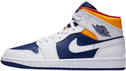 Nike Mens Air Jordan 1 Mid Basketball Shoe 7.5