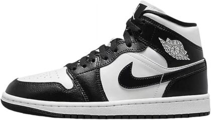 Nike Women’s Air Jordan 1 Mid, White/Black-White
