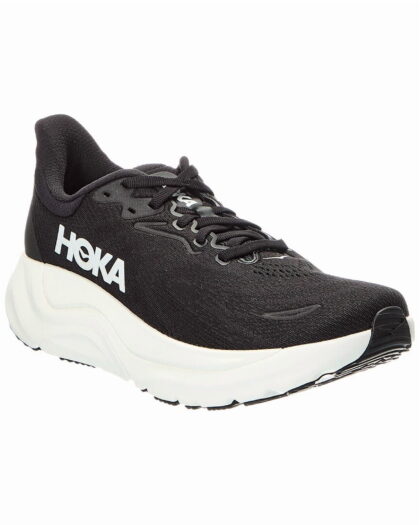Women's HOKA Arahi 8 Black/White (1168691-BWHT)