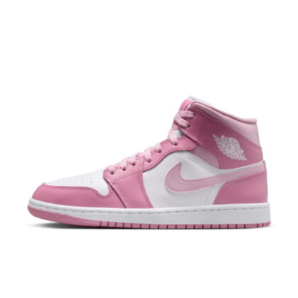 Women's Jordan 1 Mid Elemental Pink/Sail (BQ6472 605)