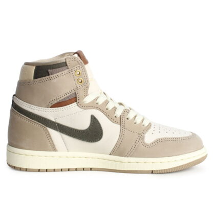 Women's Jordan 1 Retro HI OG Khaki/Multi-Color-Sail (FD2596 201)