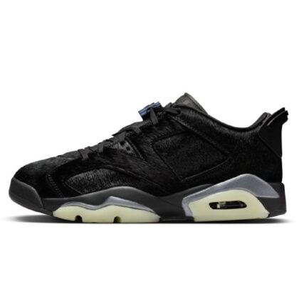 Women's Jordan 6 Retro Low "Blackout" Black/Black-Black (IO9786 001)