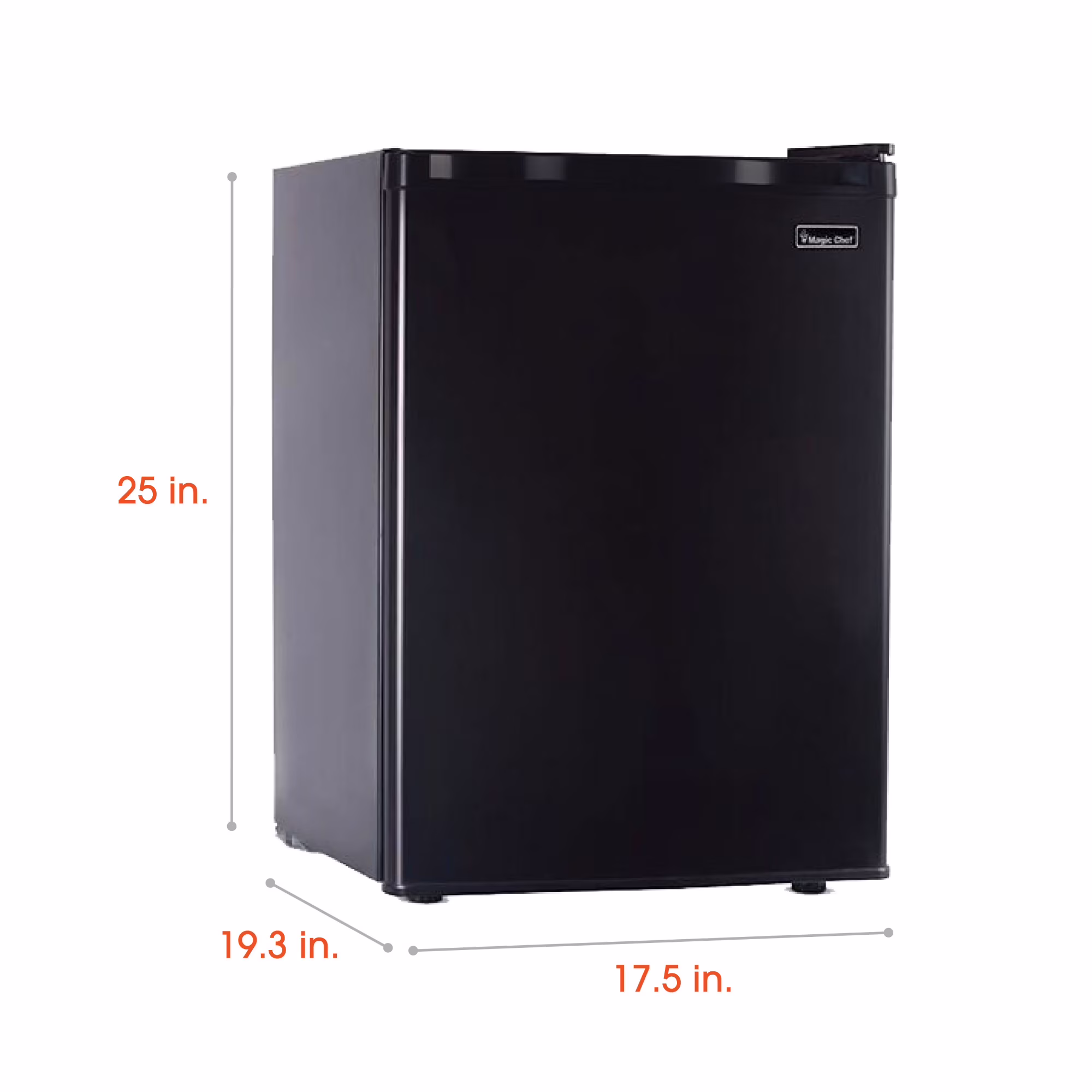 2.6 CU FT REFRIGERATOR MANUAL DEFRO - Image 3