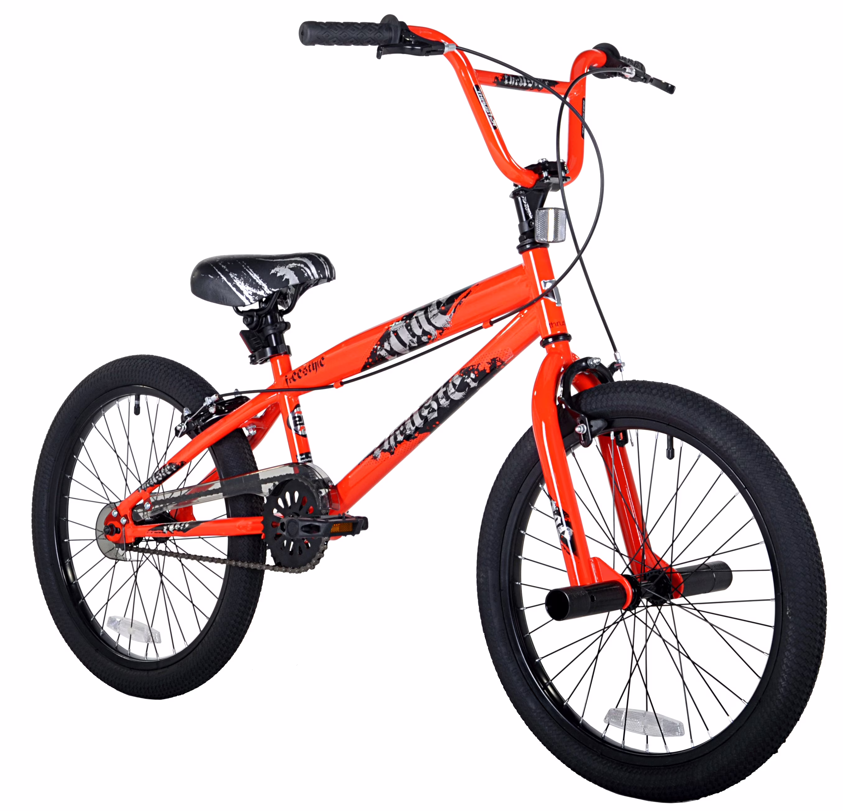 20" Kent Rage BMX Bicycle, Fits Riders 4'2" - 5', Orange, Child, Unisex