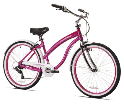 26" Kent Del Rio Cruiser Bike, Adult, Ages 13+, Magenta