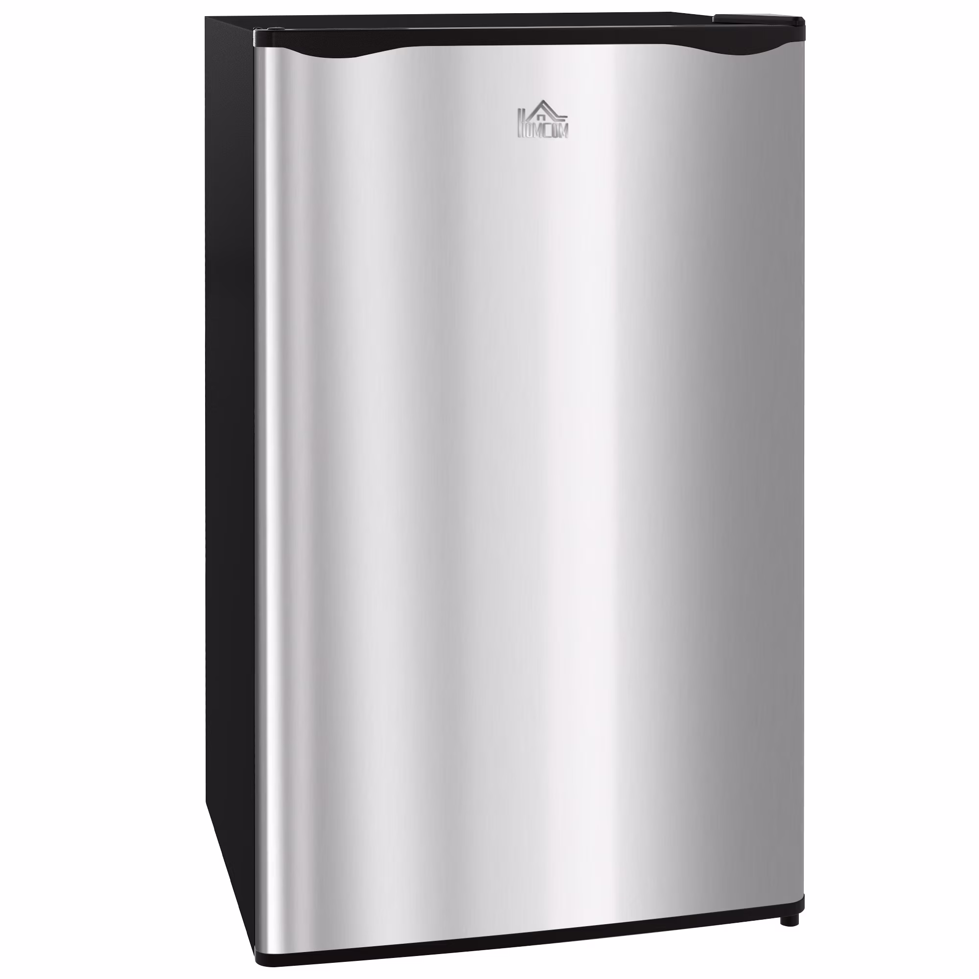 3.2 Cu.Ft Mini Fridge with Freezer, Compact Refrigerator, Silver - Image 3