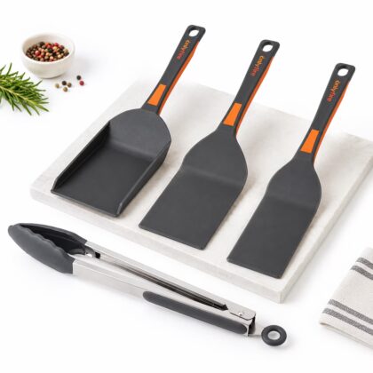 4-Piece Non-Stick Nylon Griddle Accessory Set for Blackstone