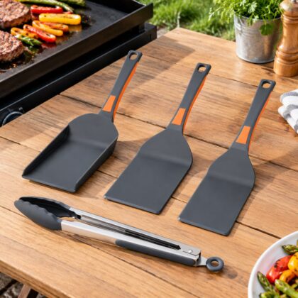4-Piece Nylon Griddle Accessory Set for Blackstone Flat-Top Grills