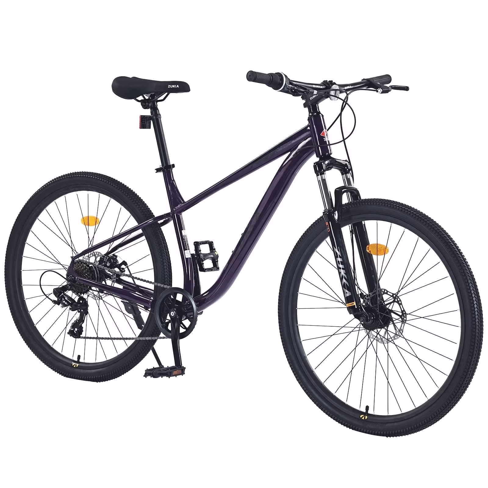 Ambifirner 27 inch Men Mountain Bike - 8-Speed Gear System & Wanda All-Terrain Tires - 85% Pre-Built Cycling Bike