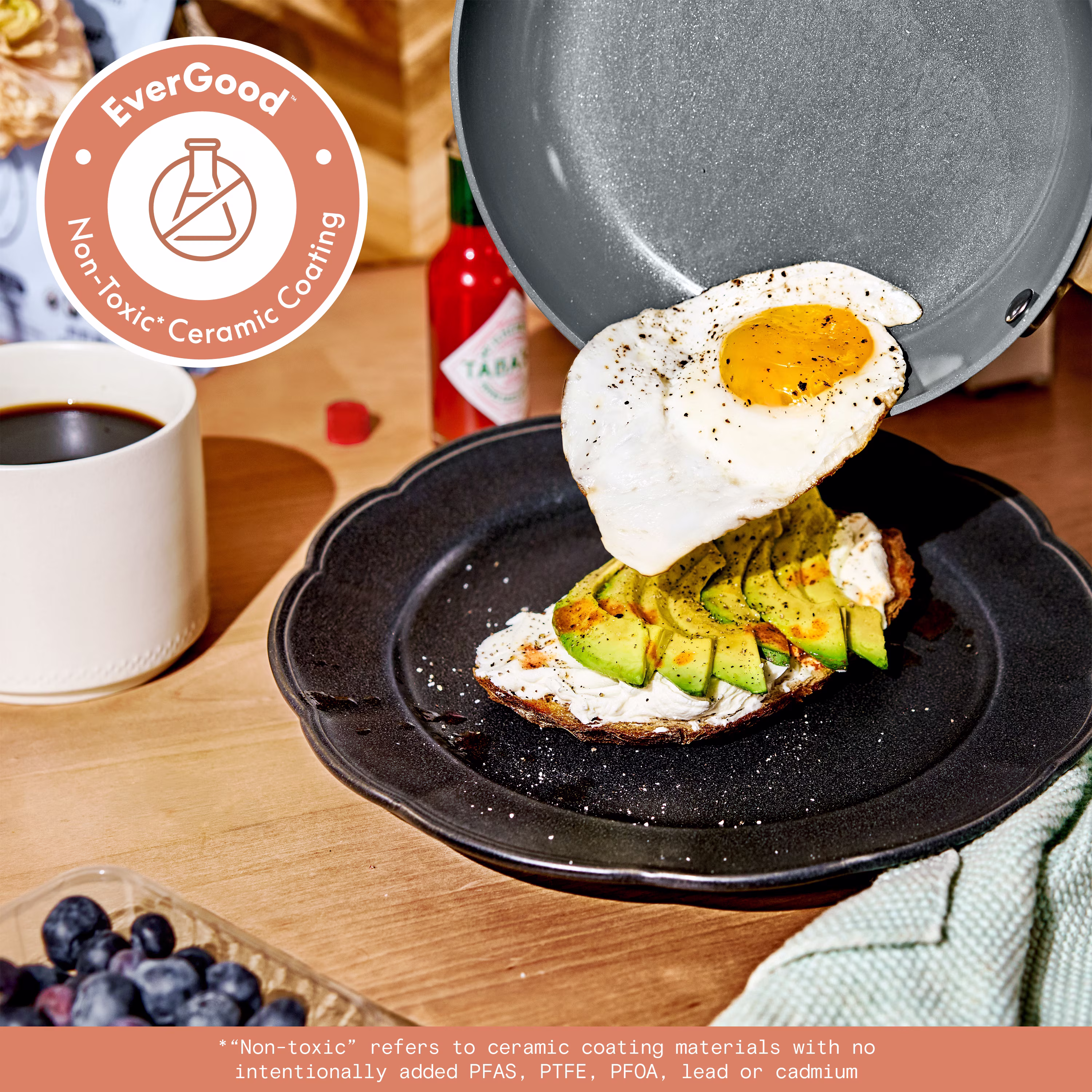 Beautiful 12-Piece Cookware Set, Pots and Pans with Strainer Lids and EverGood Ceramic Nonstick Coating, White Icing by Drew Barrymore - Image 2