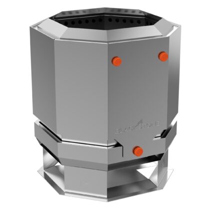 Blackstone Adventure Ready 15" Stainless Steel Smokeless Fire Pit (Model 5913) with Removable Base