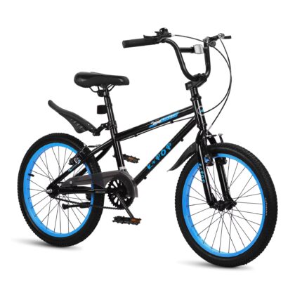 Bstjewey 20 Inch BMX Kids Bike, Adjustable Seat, Dual Brakes, Ages 7