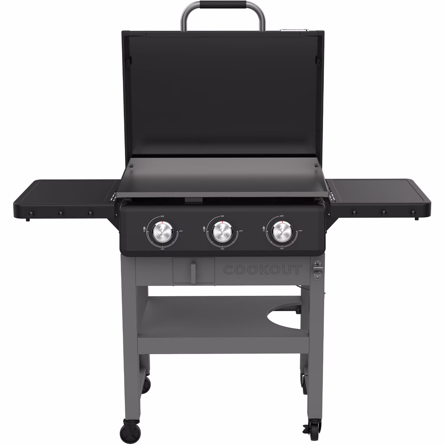 Coleman 3 Burner Gas Griddle Grill, Black, CO-525GG