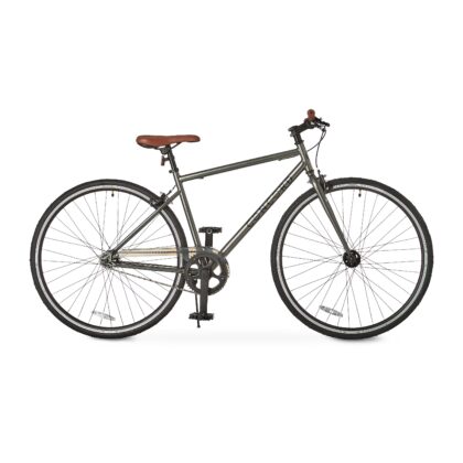 Concord 700C Envoy City Road Fixie Bike, 700C Wheels, Grey, Fits Rider 5'4" - 6'2", Unisex, Adult