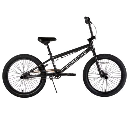 Concord Bikes Grindx BMX Bike, 20 in, Black, Fits Riders 4 ft 8 in to 5 ft 4 in