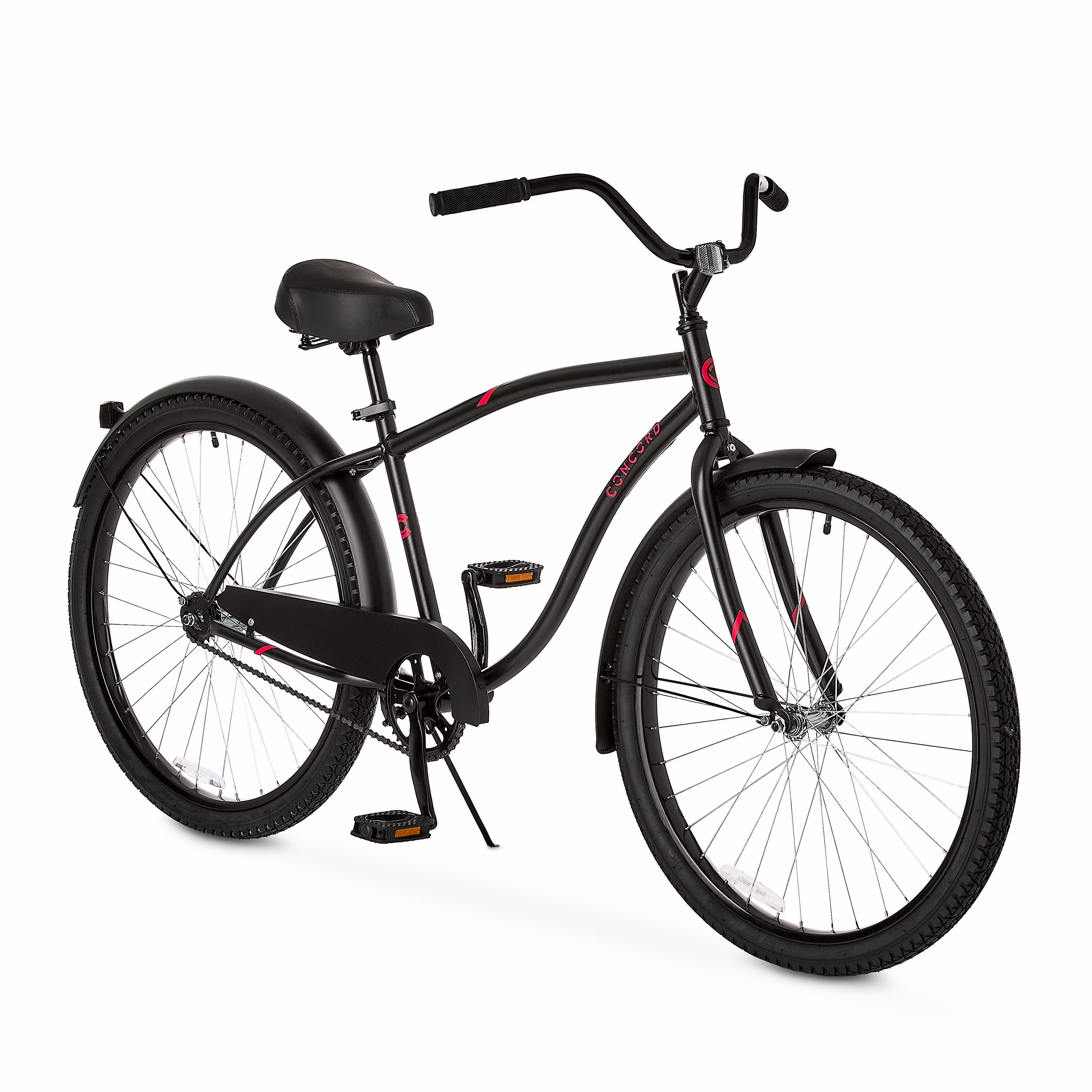 Concord Pacifica 26 in Cruiser Bicycle, Fits Riders 5 ft 2 in - 5 ft 10 in, Adult, Unisex, Black - Image 4
