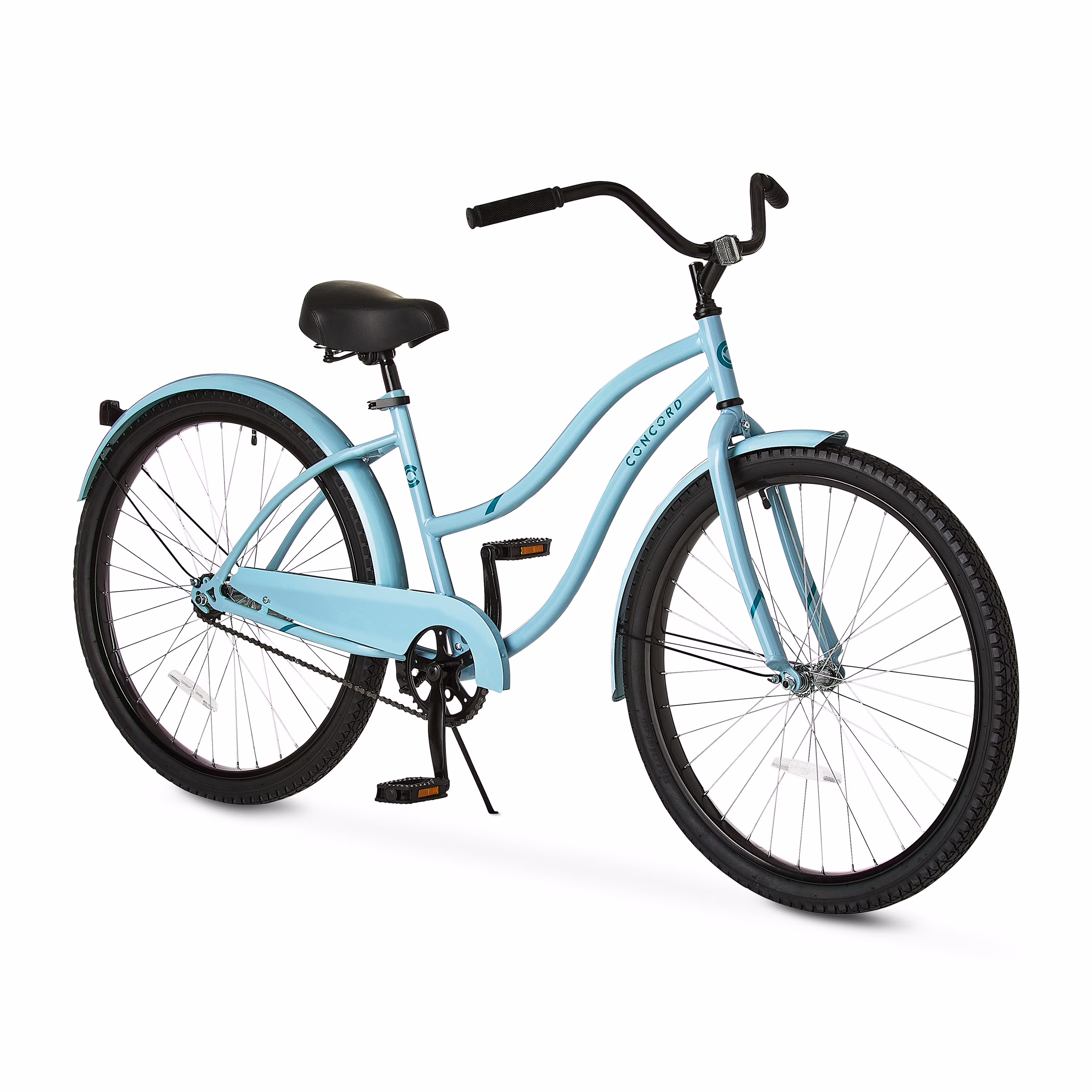Concord Pacifica Cruiser Bicycle, 26 in, Fits Riders 5 ft 2 in - 5 ft 10 in+, Adult, Unisex, Light Blue - Image 4