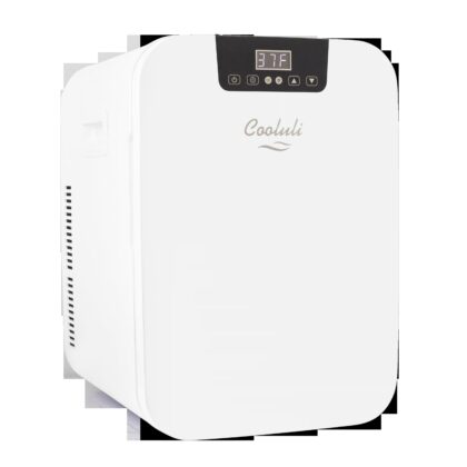 Cooluli Concord 20-Liter Compact Cooler/Warmer Mini Fridge, White