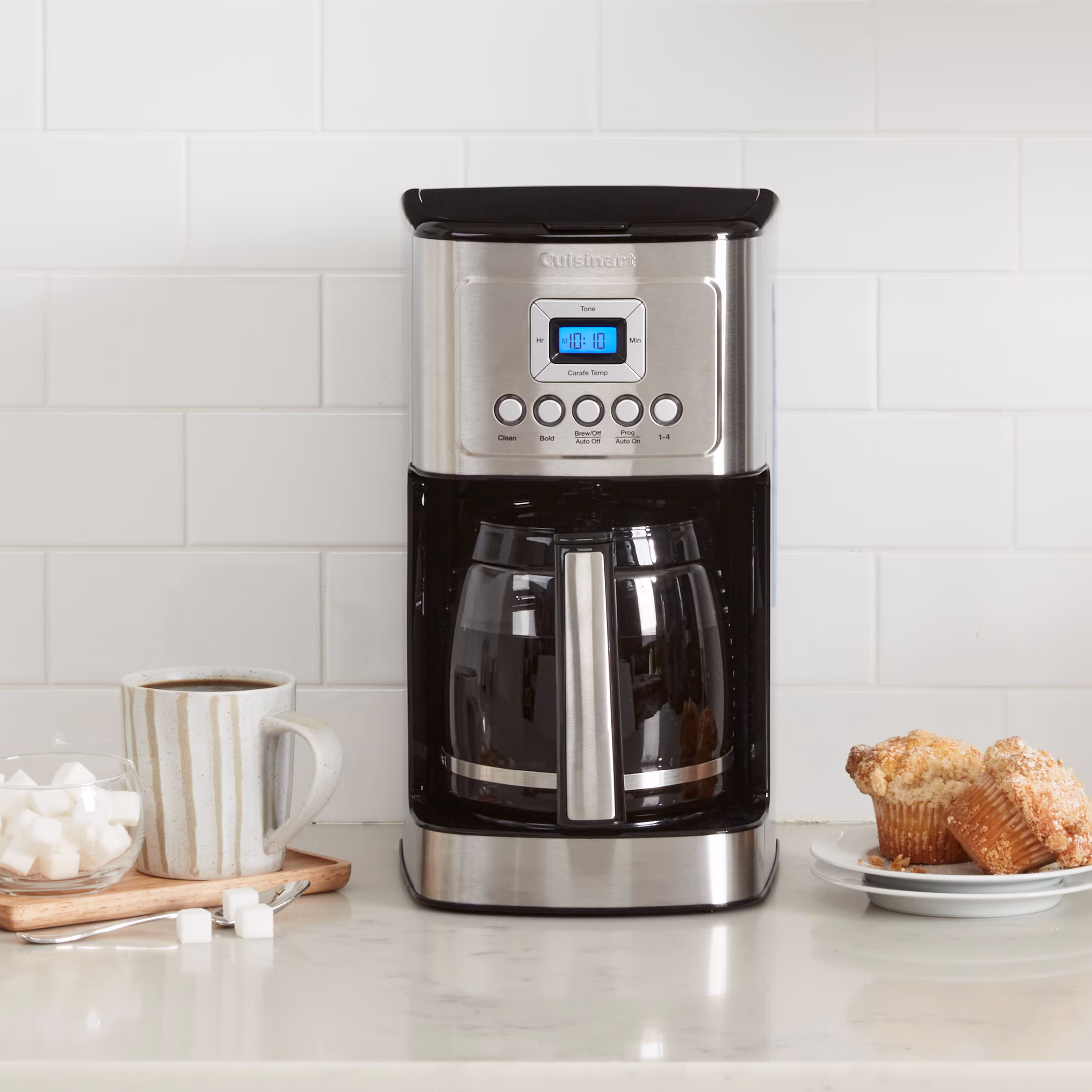 Cuisinart Stainless Steel 14-Cup Coffee Machine, Silver - Image 2