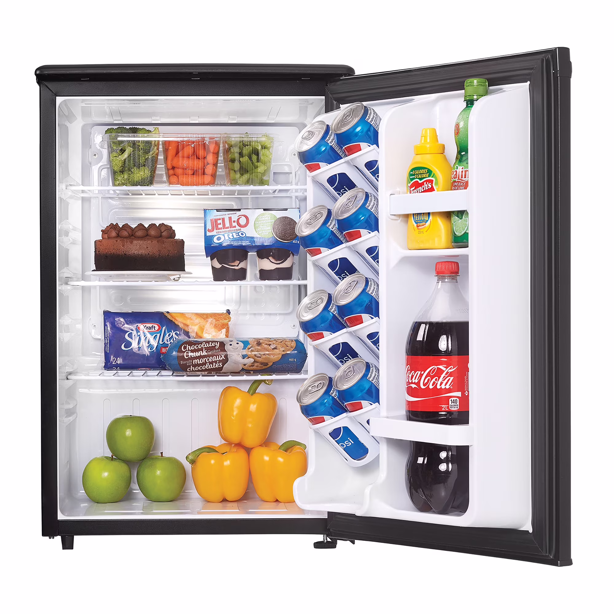 Danby 2.6 cu. ft. Compact Fridge in Black (DAR026A1BDD) - Image 4