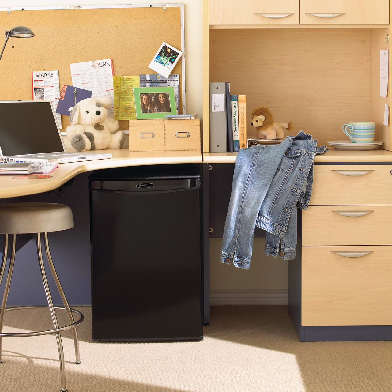 Danby 2.6 cu. ft. Compact Fridge in Black (DAR026A1BDD) - Image 3