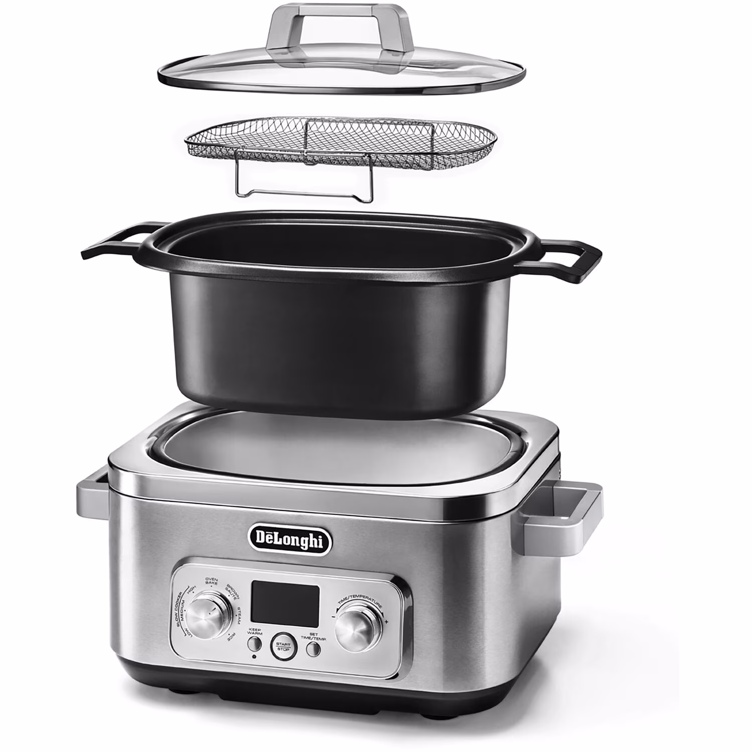 De'Longhi Livenza Stainless Steel Multi Cooker - Image 2