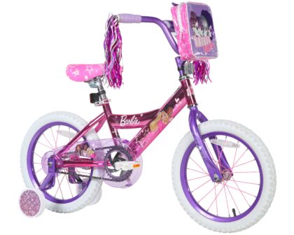 Dynacraft Barbie Girls 16" BMX Bike, For Ages 5-7 Years, Pink