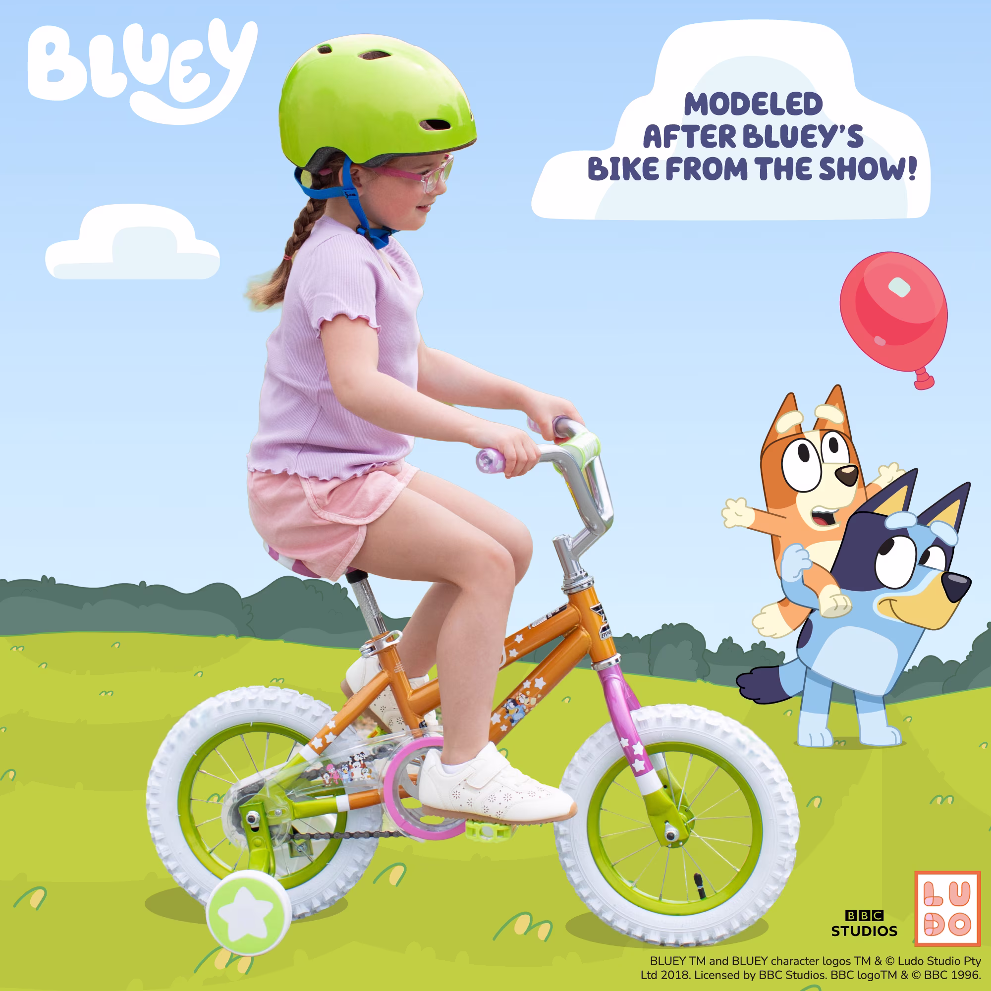 Dynacraft Bluey 12" Kids Bike - Vibrant Design, Sturdy Build, Easy Assembly - Ideal for Young Riders - Image 5