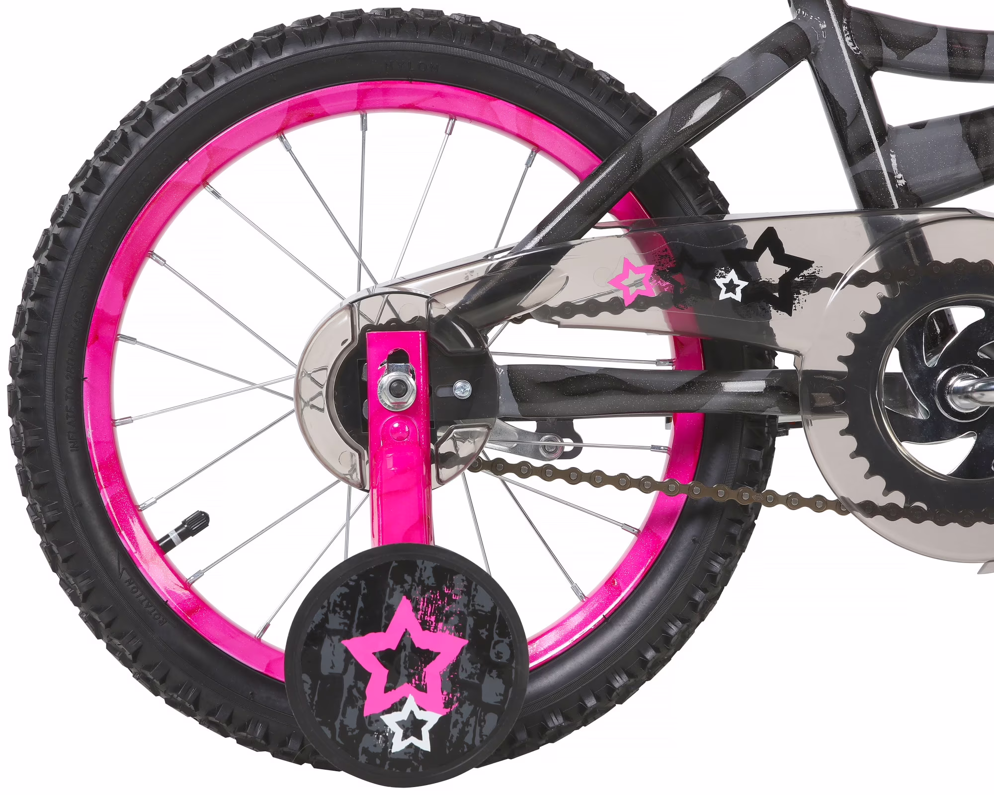 Dynacraft Trouble Maker Girls' 16-Inch BMX Bicycle for Kids Ages 5 to 7 - Image 3