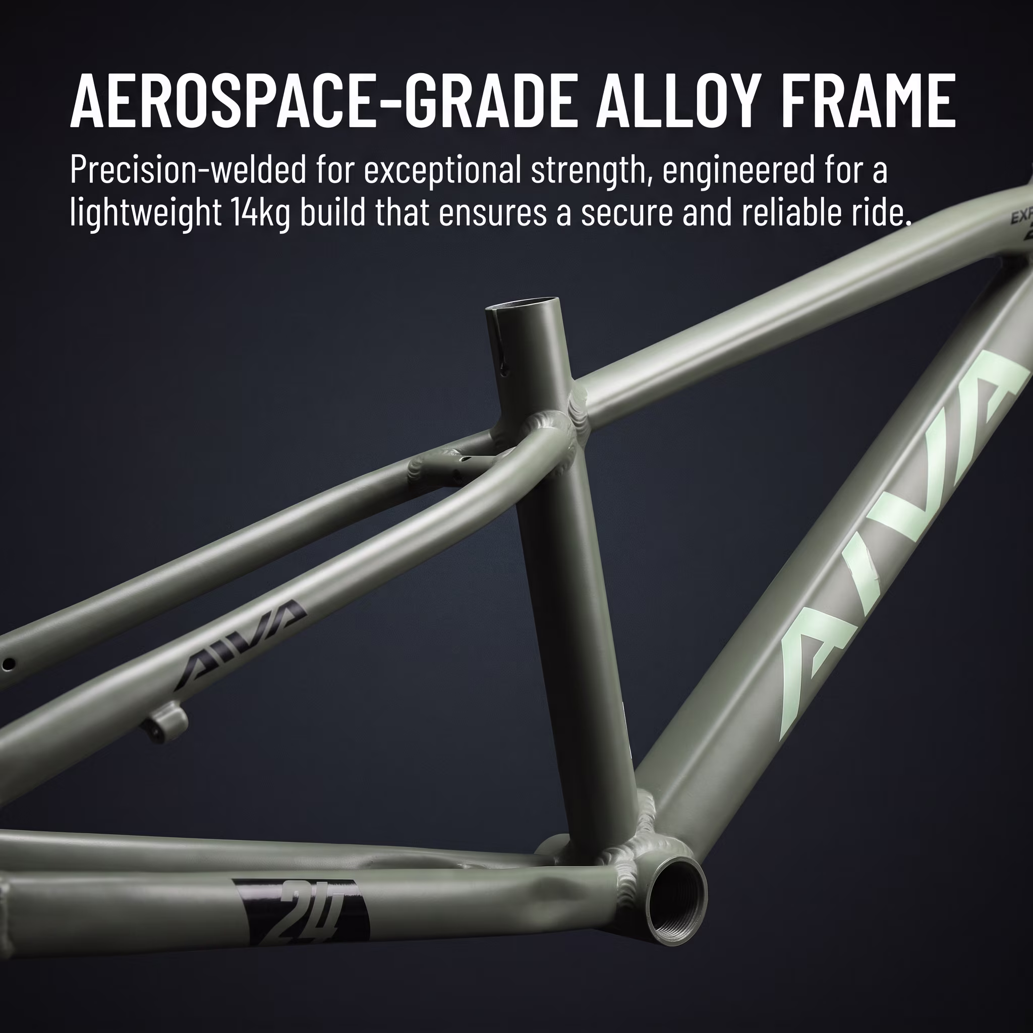 EXPLOPER Series 24 Inch Aluminum Mountain Bike 7-Speed Dual Disc Brakes for Riders 4'9"-5'5" - Image 4