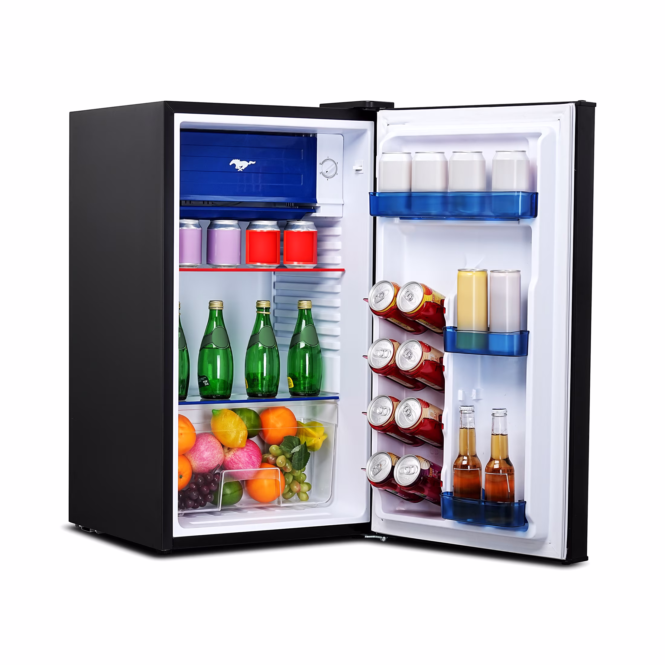 Ford Adjustable Racks 18609 110 V Compact Refrigerators, Black, 3.2 Cu. ft 91 Litre - Image 3