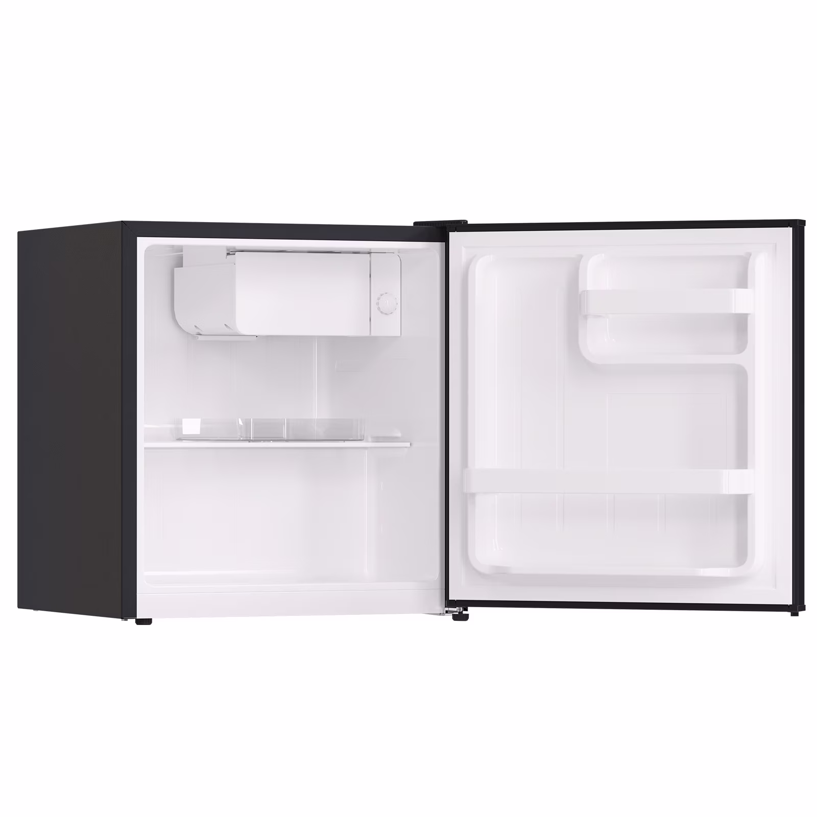 Frestec Compact Design Mini Refrigerator with Freezer, Black, 1.7 Cu.Ft - Image 2