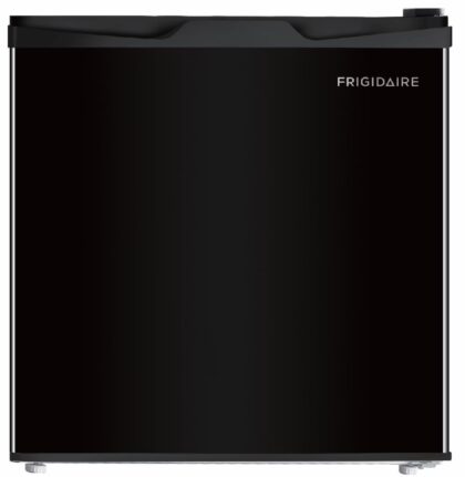 Frigidaire 1.6 Cu. ft. Compact Refrigerator with Freezer Compartment, Black Mini Fridge for Bedroom, Dorm, Office, Apartment