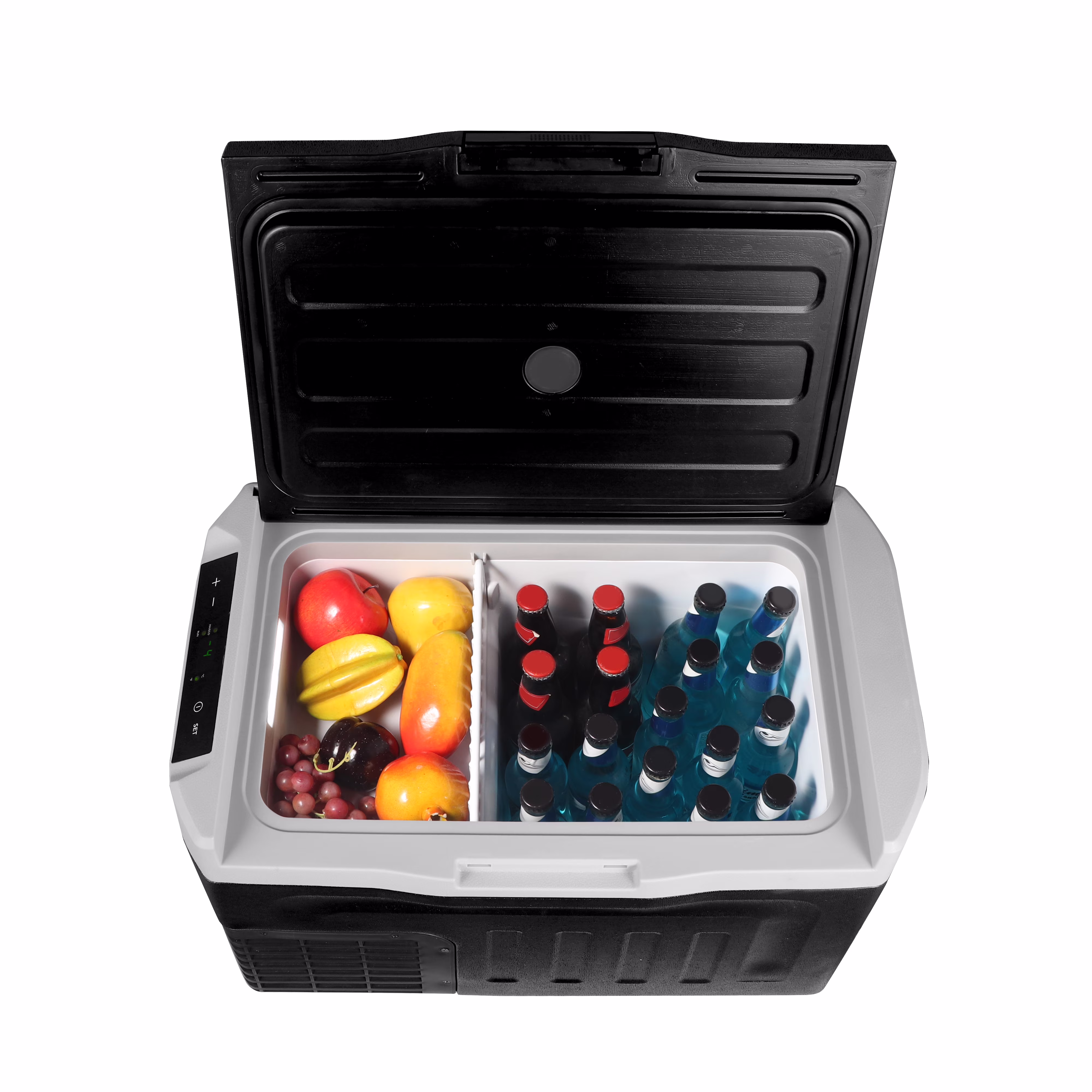 Frigidaire Portable Dual Zone Refrigerator Freezer 20L, Black Rugged 2-in-1 Car Fridge with Cooler for Travel, Camping, Truck, RV - Image 5