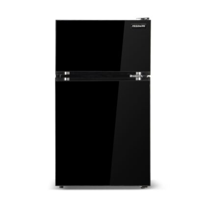 Frigidaire 3.1 cu. ft. 84L Glass Door Compact Refrigerator, Black